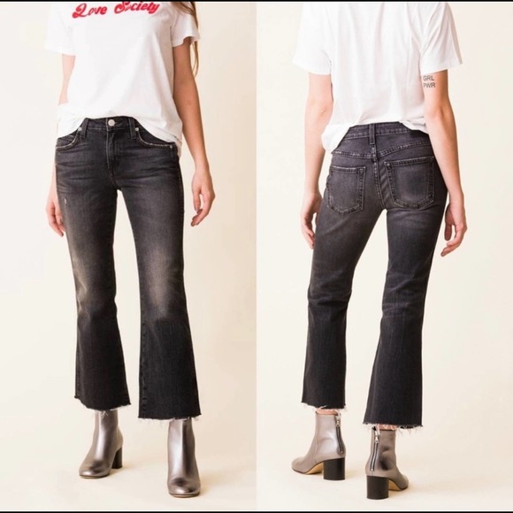 AMO Denim - AMO Denim Kick Crop Jeans Rascal Black 26